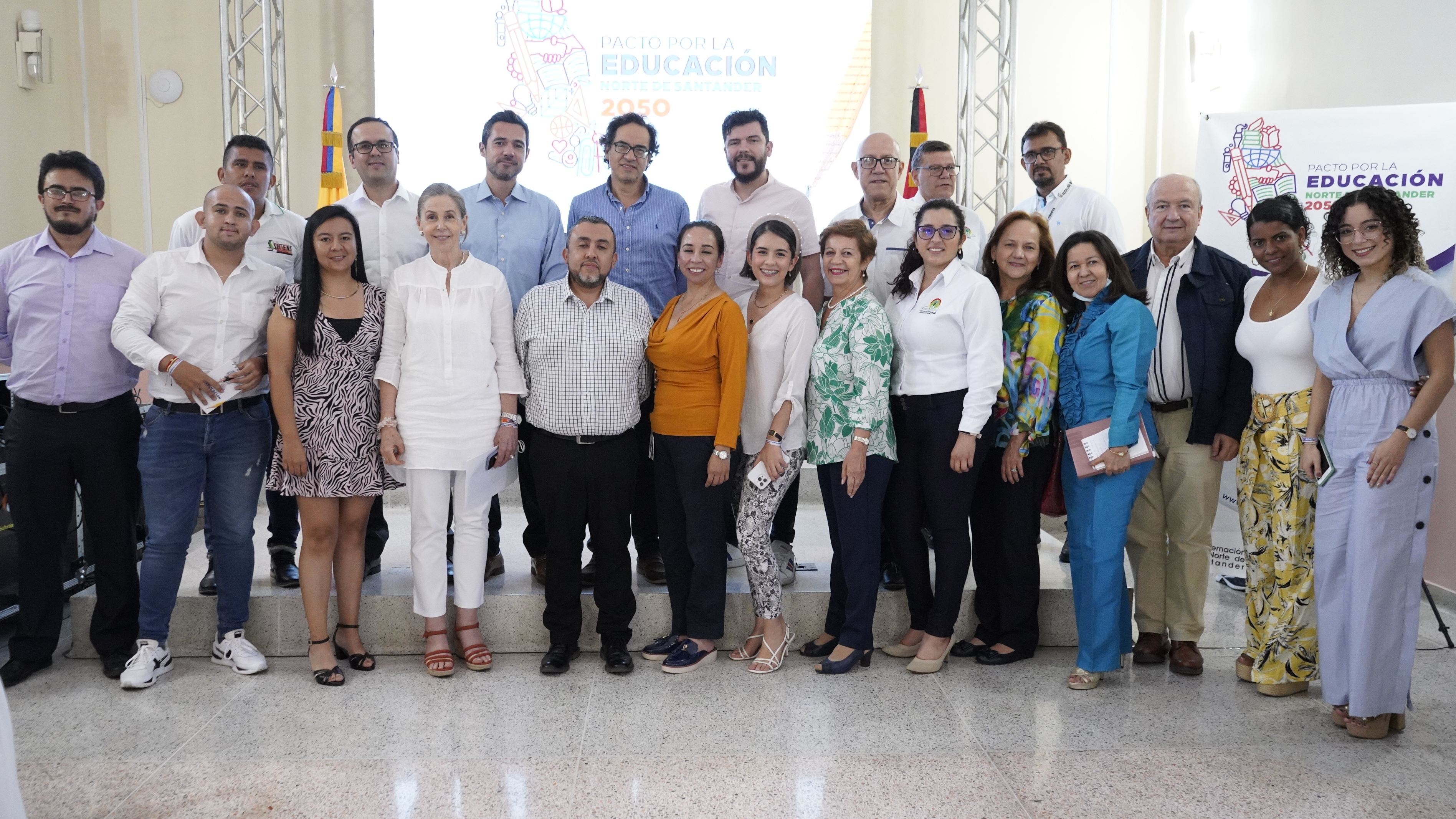 Rendición pública de compromisos a la sociedad nortesantandereana La Alianza por la Educación conmemora un año de existencia